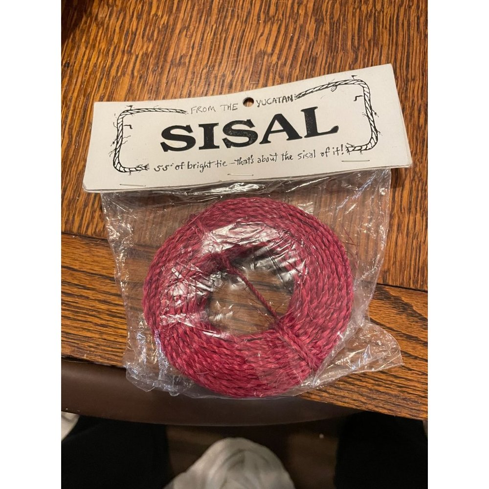 Sisal Rope, New in Package